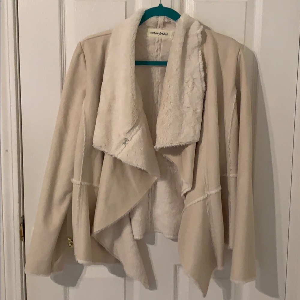 Beige cardigan/ jacket